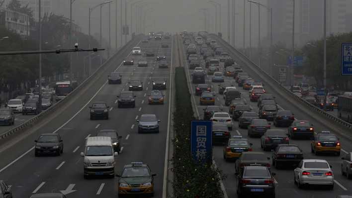 Luftverschmutzung in China (Bild: dpa)
